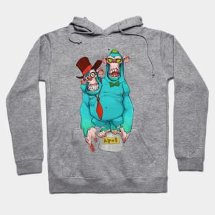 Two-headed ape Hoodie